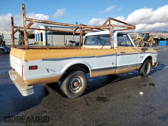 1972 GMC Sierra 1500 with VIN TCE242F710681, listed as a Copart auction lot 80394564 with 79,425 mi miles and Clean Title. Bid and sale history available at DreamBid. Image 3.