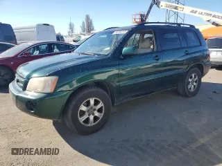 2001 Toyota Highlander z VIN JTEGD21A510013104, wystawiony jako Copart lot #88795915 z przebiegiem 282 300 mil mil oraz Czysty tytuł • Clean title. Historia ofert i sprzedaży dostępna na DreamBid. Obrazek 1.