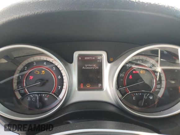 2013 Dodge Journey R/T with VIN 3C4PDCEG7DT646980, listed as a Copart auction lot 47174905 with 226,972 mi miles and Salvage title. Bid and sale history available at DreamBid. Image 9.