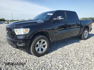 2019 Ram 1500 Big Horn with VIN 1C6SRFFT3KN650053, listed as a Copart auction lot 63852325 with 62,247 mi miles and Salvage title. Bid and sale history available at DreamBid. Image 1.