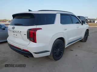 2024 Hyundai Palisade Calligraphy z VIN KM8R7DGE2RU763909, wystawiony jako IAAI lot #41850857 z przebiegiem 21 136 mil mil oraz . Historia ofert i sprzedaży dostępna na DreamBid. Obrazek 4.