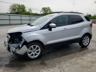 2021 Ford EcoSport SE with VIN MAJ3S2GE2MC449422, listed as a Copart auction lot 54005365 with 41,980 mi miles and Salvage Title. Bid and sale history available at DreamBid. Image 1.