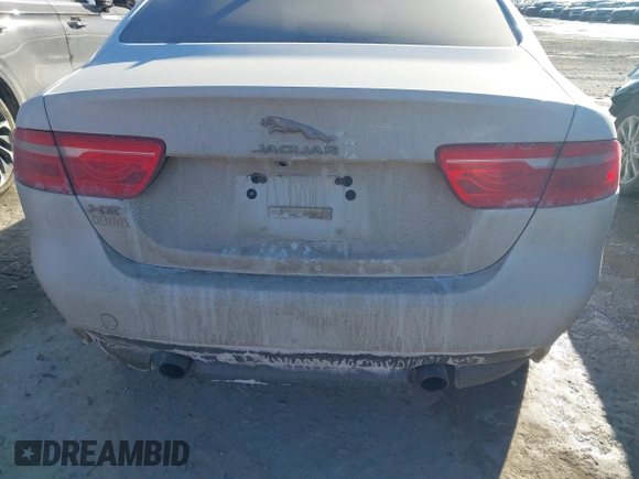 2017 Jaguar XE 35t Premium with VIN SAJAJ4BV0HA948701, listed as a IAAI auction lot 41421866 with 105,256 mi miles. Bid and sale history available at carsss.com. Image 16.