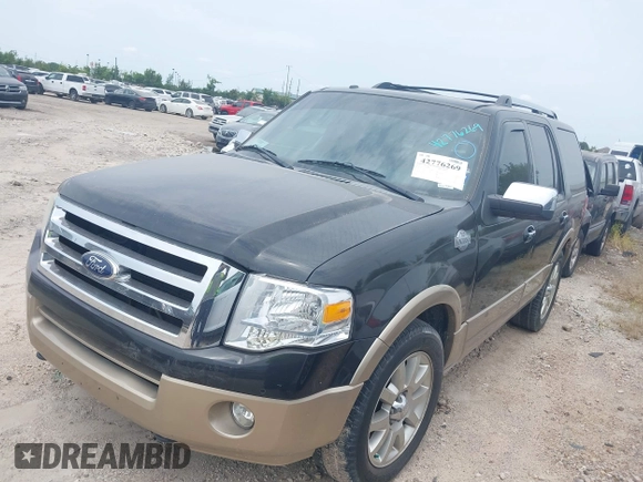 2014 Ford Expedition King Ranch with VIN 1FMJU1J52EEF62528, listed as a IAAI auction lot 42776269 with 209,213 mi miles and . Bid and sale history available at DreamBid. Image 17.