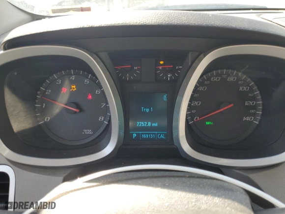 2010 Chevrolet Equinox LT w/1LT with VIN 2CNFLEEW5A6401494, listed as a Copart auction lot 54018055 with 169,131 mi miles and Salvage Title. Bid and sale history available at carsss.com. Image 9.