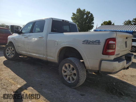 2020 Ram 2500 Laramie with VIN 3C6UR5FL3LG146972, listed as a Copart auction lot 71235674 with 100,312 mi miles and Salvage Title. Bid and sale history available at carsss.com. Image 2.