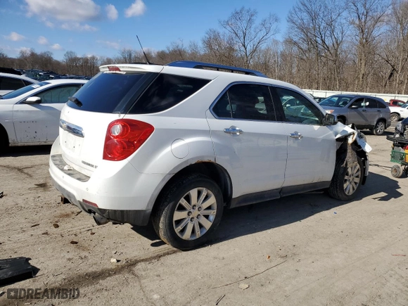 2011 Chevrolet Equinox LT w/2LT with VIN 2CNFLNE57B6474181, listed as a Copart auction lot 42148345 with 166,405 mi miles and Salvage Title. Bid and sale history available at carsss.com. Image 3.