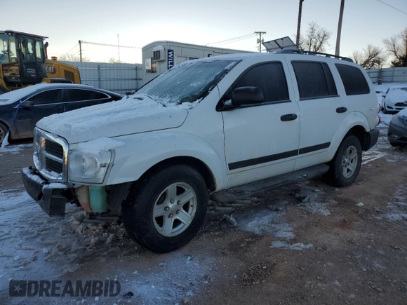 2006 Dodge Durango SXT with VIN 1D4HD38N36F176896, listed as a Copart auction lot 88315465 with 185,602 mi miles and Salvage title. Bid and sale history available at DreamBid. Image 1.