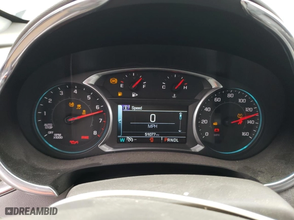 2018 Chevrolet Malibu LT with VIN 1G1ZD5ST2JF211627, listed as a Copart auction lot 50802975 with 51,077 mi miles and Salvage Title. Bid and sale history available at carsss.com. Image 9.