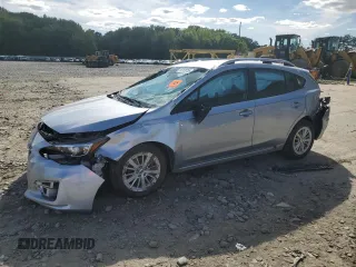 2018 Subaru Impreza Premium z VIN 4S3GTAD63J3711136, wystawiony jako Copart lot #56109785 z przebiegiem Nie podano mil oraz Szkoda całkowita • Salvage title. Historia ofert i sprzedaży dostępna na DreamBid. Obrazek 1.