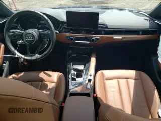 2022 Audi A5 Sportback Premium with VIN WAUABCF53NA033477, listed as a Copart auction lot 59138923 with 25,298 mi miles. Bid and sale history available at carsss.com. Image 8.