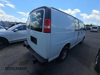 2010 Chevrolet Express Cargo with VIN 1GCZGFBA2A1125850, listed as a IAAI auction lot 42624644 with 153,437 mi miles and . Bid and sale history available at DreamBid. Image 2.