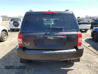 2010 Jeep Patriot Sport with VIN 1J4NF2GB6AD622212, listed as a Copart auction lot 52601705 with 218,001 mi miles and Clean Title. Bid and sale history available at carsss.com. Image 6.