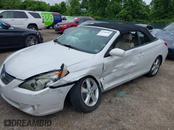 2006 Toyota Solara SE with VIN 4T1FA38P06U076342, listed as a IAAI auction lot 42240383 with 165,635 mi miles and . Bid and sale history available at carsss.com. Image 6.