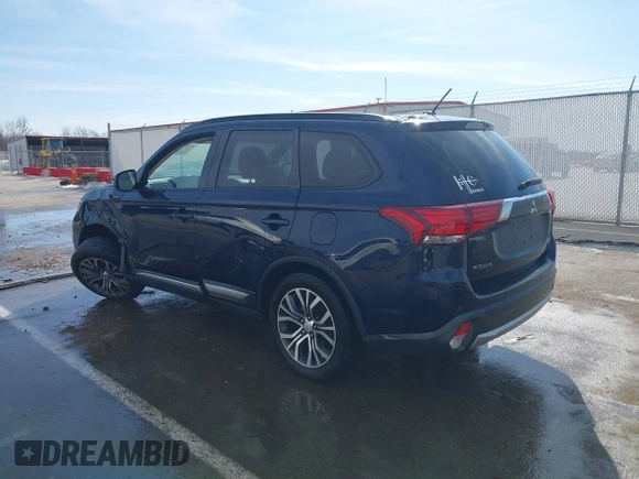 2016 Mitsubishi Outlander SE with VIN JA4AZ3A32GZ064867, listed as a IAAI auction lot 41599000 with 113,159 mi miles and . Bid and sale history available at DreamBid. Image 3.