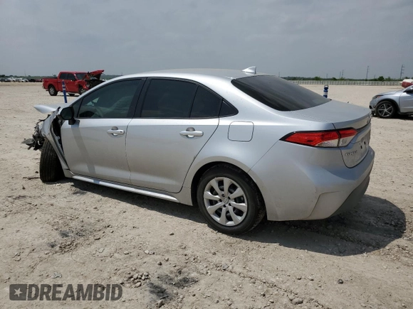 2023 Toyota Corolla Hybrid LE with VIN JTDBCMFE2PJ004968, listed as a Copart auction lot 51531165 with 0 mi miles and Salvage Title. Bid and sale history available at carsss.com. Image 2.