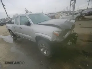 2018 Toyota Tacoma SR with VIN 5TFRX5GN1JX124112, listed as a Copart auction lot 50596975 with 57,587 mi miles and Salvage Title. Bid and sale history available at DreamBid. Image 10.