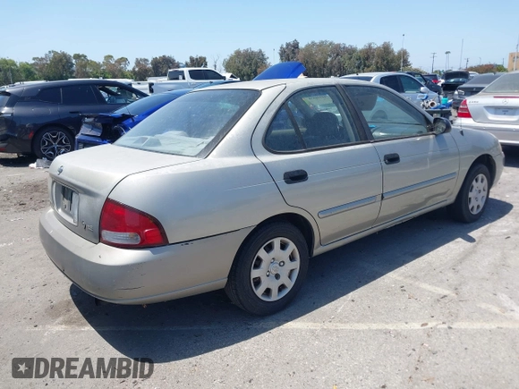 2001 Nissan Sentra GXE with VIN 3N1CB51D71L524419, listed as a IAAI auction lot 42546538 with 202,976 mi miles and . Bid and sale history available at DreamBid. Image 4.