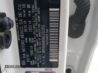 2019 Kia Rio S with VIN 3KPA24AB5KE232352, listed as a Copart auction lot 64700094 with 82,654 mi miles and Salvage Title. Bid and sale history available at carsss.com. Image 12.