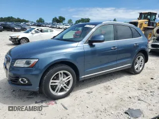 2015 Audi Q5 Premium Plus with VIN WA1LFAFP9FA014627, listed as a Copart auction lot 62729125 with 115,606 mi miles and Clean title. Bid and sale history available at DreamBid. Image 1.