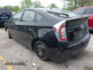 2012 Toyota Prius One with VIN JTDKN3DU4C1510262, listed as a IAAI auction lot 42114984 with 230,803 mi miles. Bid and sale history available at carsss.com. Image 3.