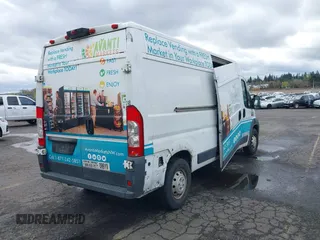 2014 Ram ProMaster Cargo with VIN 3C6URVHGXEE117547, listed as a IAAI auction lot 41904561 with 205,300 mi miles and . Bid and sale history available at DreamBid. Image 4.