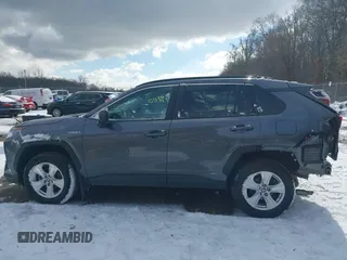 2021 Toyota RAV4 Hybrid LE with VIN 4T3LWRFV1MU025476, listed as a IAAI auction lot 41359200 with 70,468 mi miles and . Bid and sale history available at DreamBid. Image 14.