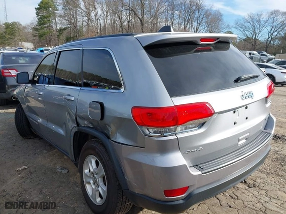 2014 Jeep Grand Cherokee Laredo with VIN 1C4RJFAG7EC270593, listed as a IAAI auction lot 41609865 with 184,145 mi miles. Bid and sale history available at carsss.com. Image 3.