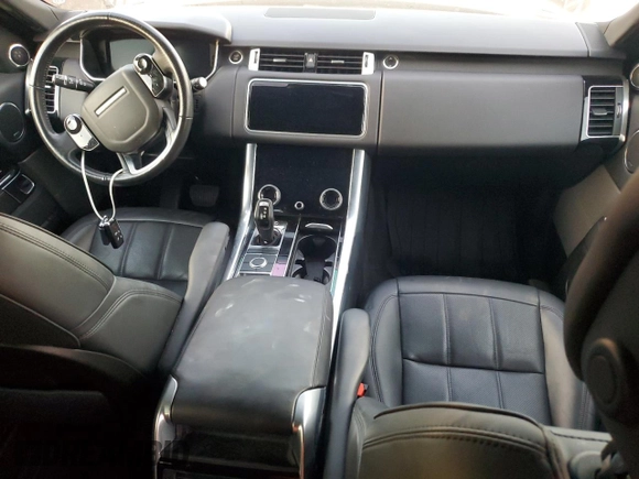 2019 Land Rover Range Rover Sport HSE with VIN SALWR2RK4KA821799, listed as a Copart auction lot 74125824 with 0 mi miles and Salvage Title. Bid and sale history available at carsss.com. Image 8.