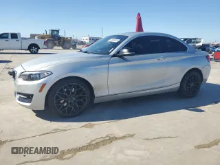 2015 BMW 2 Series 228i xDrive with VIN WBA1F7C55FVX95719, listed as a Copart auction lot 43838925 with 159,279 mi miles and Salvage Title. Bid and sale history available at carsss.com. Image 1.
