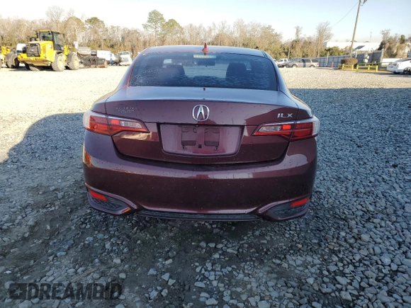 2016 Acura ILX with VIN 19UDE2F33GA011323, listed as a Copart auction lot 87594655 with 126,375 mi miles and Salvage Title. Bid and sale history available at carsss.com. Image 6.