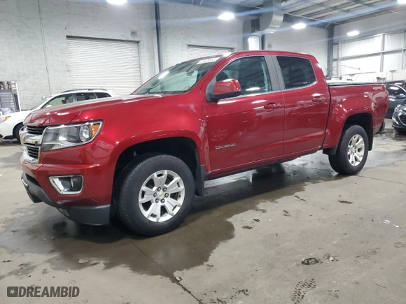 2018 Chevrolet Colorado 4WD LT with VIN 1GCGTCENXJ1168008, listed as a Copart auction lot 52920815 with 80,425 mi miles and Salvage Title. Bid and sale history available at carsss.com. Image 1.