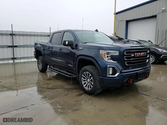 2019 GMC Sierra 1500 AT4 with VIN 3GTP9EEDXKG308417, listed as a Copart auction lot 51839645 with 76,897 mi miles and Salvage Title. Bid and sale history available at carsss.com. Image 13.