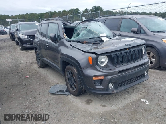 2020 Jeep Renegade Latitude with VIN ZACNJABB8LPL84242, listed as a IAAI auction lot 40763354 with 72,149 mi miles and . Bid and sale history available at DreamBid. Image 1.