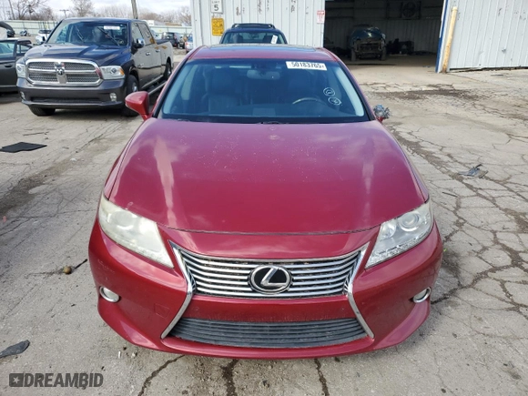 2013 Lexus ES 350 4dr Sdn with VIN JTHBK1GGXD2071761, listed as a Copart auction lot 50183765 with 176,956 mi miles and Clean Title. Bid and sale history available at carsss.com. Image 5.