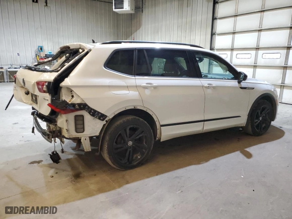 2023 Volkswagen Tiguan SE R-Line Black with VIN 3VV8B7AX9PM044170, listed as a Copart auction lot 86848364 with 58,246 mi miles and Salvage Title. Bid and sale history available at carsss.com. Image 3.