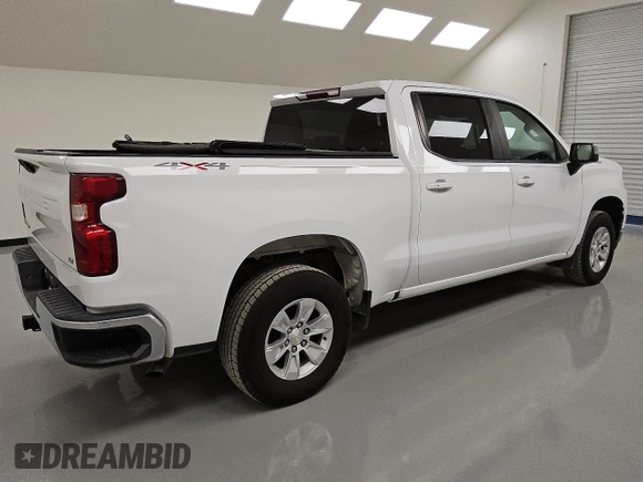 2019 Chevrolet Silverado 1500 LT with VIN 3GCPYDEKXKG199243, listed as a Copart auction lot 53494195 with 126,800 mi miles and Clean Title. Bid and sale history available at carsss.com. Image 3.