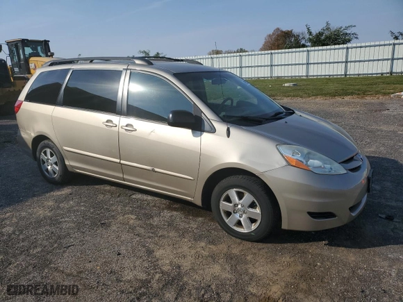 2006 Toyota Sienna CE with VIN 5TDZA23C76S551487, listed as a Copart auction lot 76099024 with 198,452 mi miles and Clean Title. Bid and sale history available at carsss.com. Image 4.