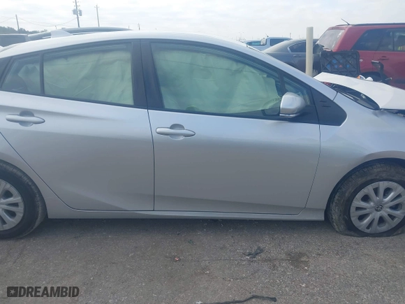 2022 Toyota Prius L Eco with VIN JTDKAMFU7N3175987, listed as a IAAI auction lot 41625093 with 1 mi miles. Bid and sale history available at carsss.com. Image 12.
