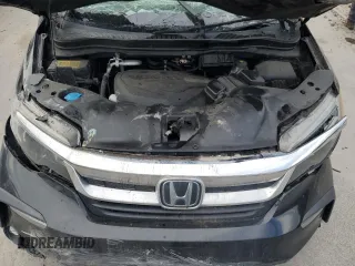 2019 Honda Pilot EX-L with VIN 5FNYF6H57KB062648, listed as a Copart auction lot 57566015 with Not provided miles and Salvage title. Bid and sale history available at DreamBid. Image 12.