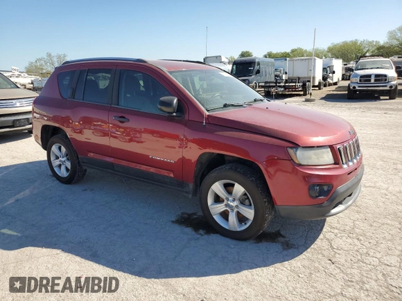 2015 Jeep Compass Sport with VIN 1C4NJCBBXFD116049, listed as a Copart auction lot 73225884 with 115,299 mi miles and Clean Title. Bid and sale history available at carsss.com. Image 4.