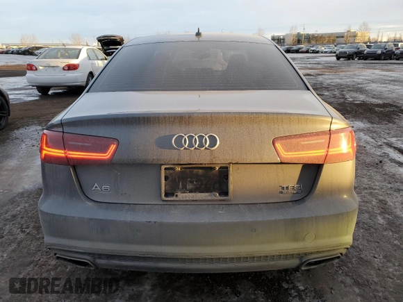2017 Audi A6 Competition Prestige with VIN WAUF3AFC5HN035833, listed as a Copart auction lot 88530555 with 91,389 mi miles and Salvage Title. Bid and sale history available at carsss.com. Image 6.