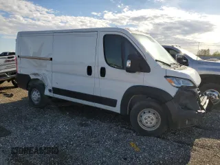 2023 Ram ProMaster Cargo with VIN 3C6LRVAG7PE585146, listed as a Copart auction lot 71391784 with 2,872 mi miles and Salvage Title. Bid and sale history available at DreamBid. Image 4.