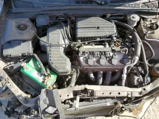 2002 Honda Civic LX with VIN 2HGES16592H539113, listed as a Copart auction lot 49825885 with 0 mi miles and Salvage Title. Bid and sale history available at carsss.com. Image 12.
