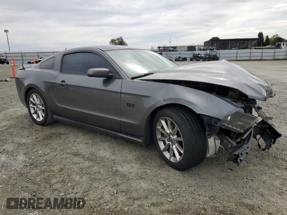 2010 Ford Mustang GT with VIN 1ZVBP8CH1A5163293, listed as a Copart auction lot 49827725 with 146,091 mi miles and Salvage Title. Bid and sale history available at carsss.com. Image 4.