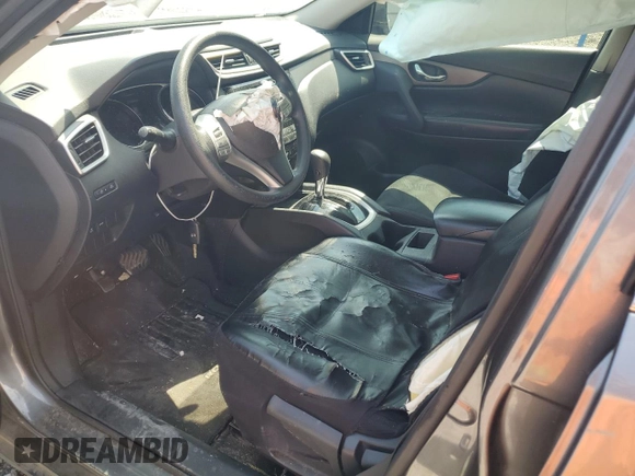 2014 Nissan Rogue S z VIN 5N1AT2MT1EC799624, wystawiony jako Copart lot #56358025 z przebiegiem 123 757 mil mil oraz Szkoda całkowita • Salvage title. Historia ofert i sprzedaży dostępna na DreamBid. Obrazek 7.