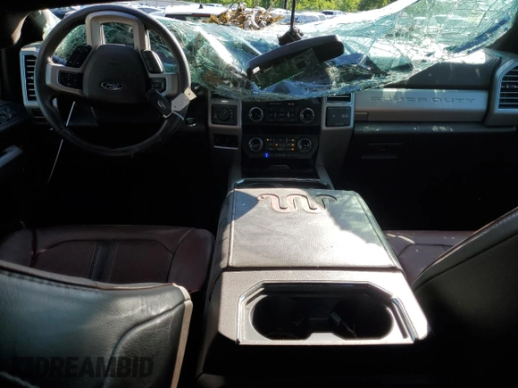2019 Ford F-350 XL with VIN 1FT8W3BT2KEF11211, listed as a Copart auction lot 57955305 with Not provided miles and Salvage title. Bid and sale history available at DreamBid. Image 8.