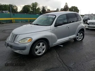 2002 Chrysler PT Cruiser Touring with VIN 3C4FY58B32T288205, listed as a Copart auction lot 61591295 with 156,379 mi miles and Salvage title. Bid and sale history available at DreamBid. Image 1.