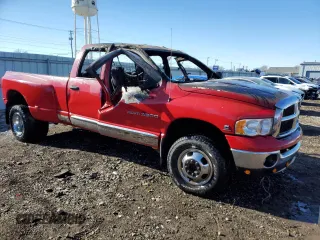 2005 Dodge 3500 SLT with VIN 3D7MS48C95G707768, listed as a Copart auction lot 42542925 with Not Provided miles and Non Repairable. Bid and sale history available at carsss.com. Image 4.