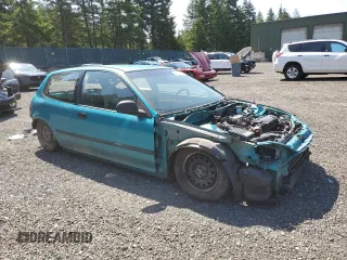 1993 Honda Civic z VIN 2HGEH2469PH503008, wystawiony jako Copart lot #59558385 z przebiegiem Nie podano mil oraz Czysty tytuł • Clean title. Historia ofert i sprzedaży dostępna na DreamBid. Obrazek 4.